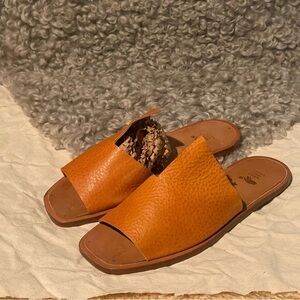 Sevilla Smith Lydia Slide Sandals yellow sz 40